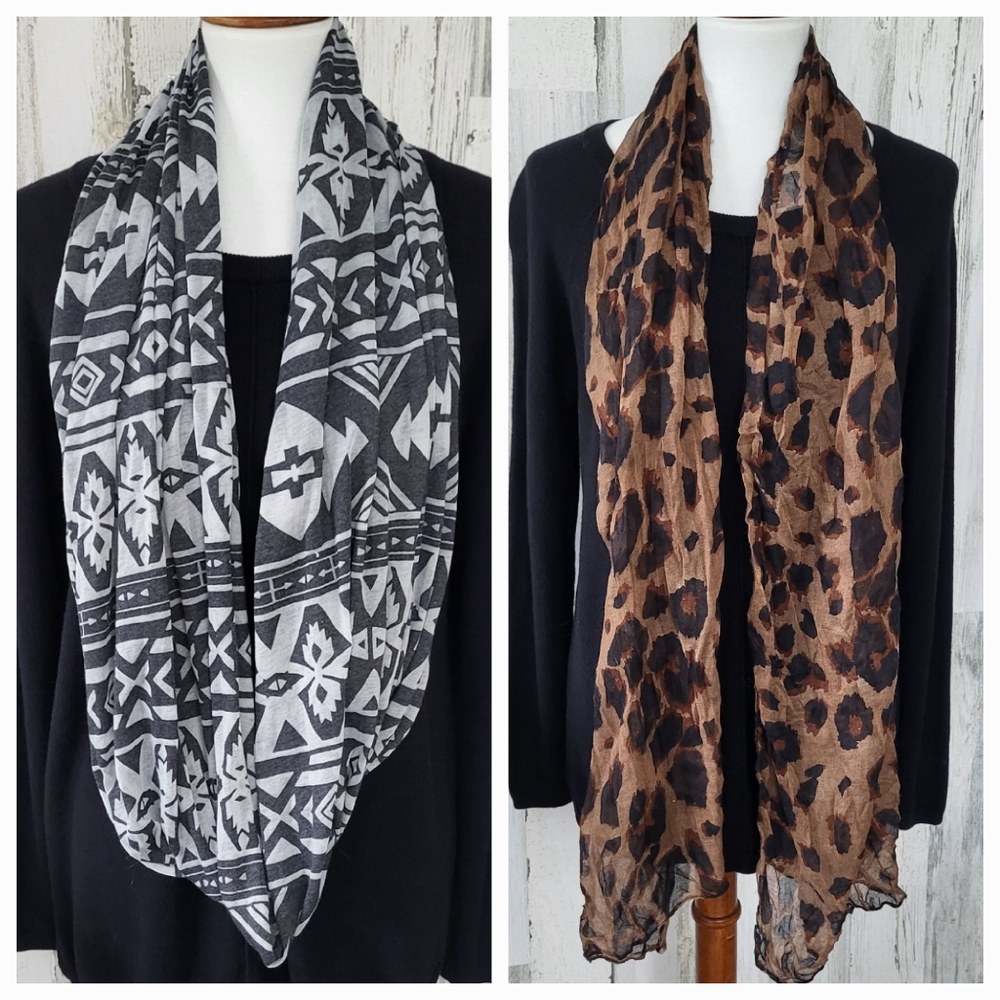 2 Lightweight Scarves